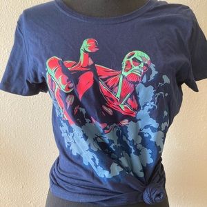 Loot crate exclusive attack on titan shirt M